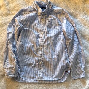 Boys Tommy Hilfiger Light Blue Striped Button Down Shirt